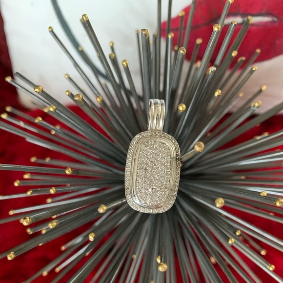 ❤️ David Yurman Diamond Albion Enhancer~ Pendant - Picture 4 of 16
